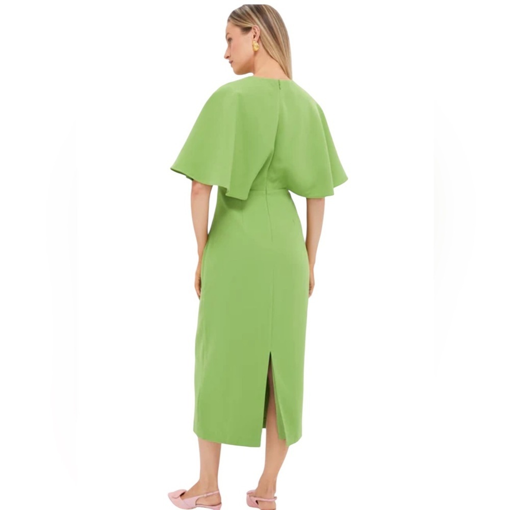 Pomander Place Pistachio Green Cape Lindy Dress Size 2 - Picture 2 of 5